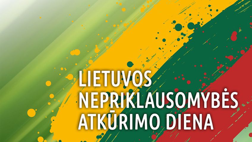 Lietuvos nepriklausomybės atkūrimo 31-osios metinės Jurbarke pažymėtos automobilių kolona ir virtualiais renginiais