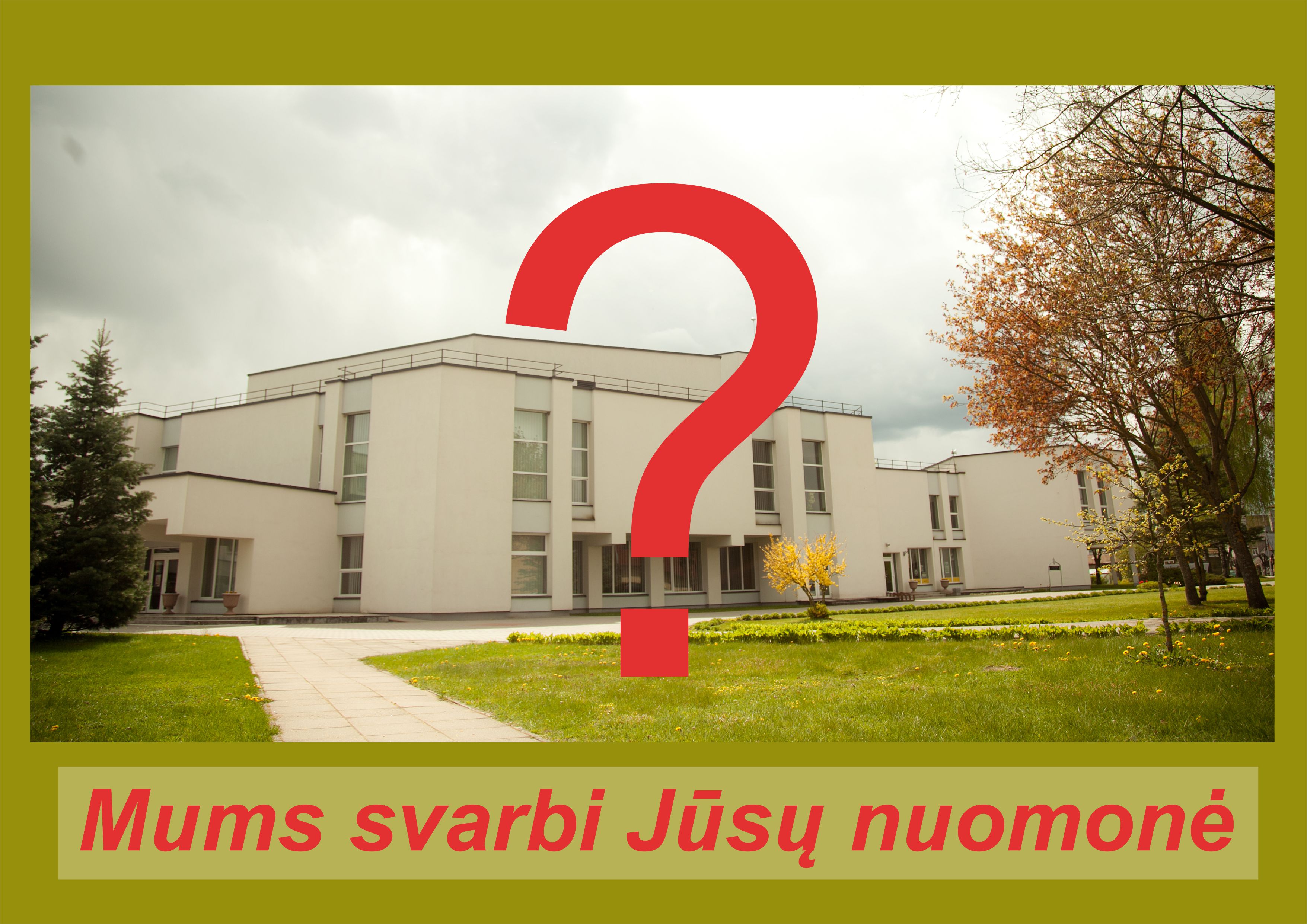 Kviečiame įvertinti Jurbarko kultūros centro teikiamas paslaugas