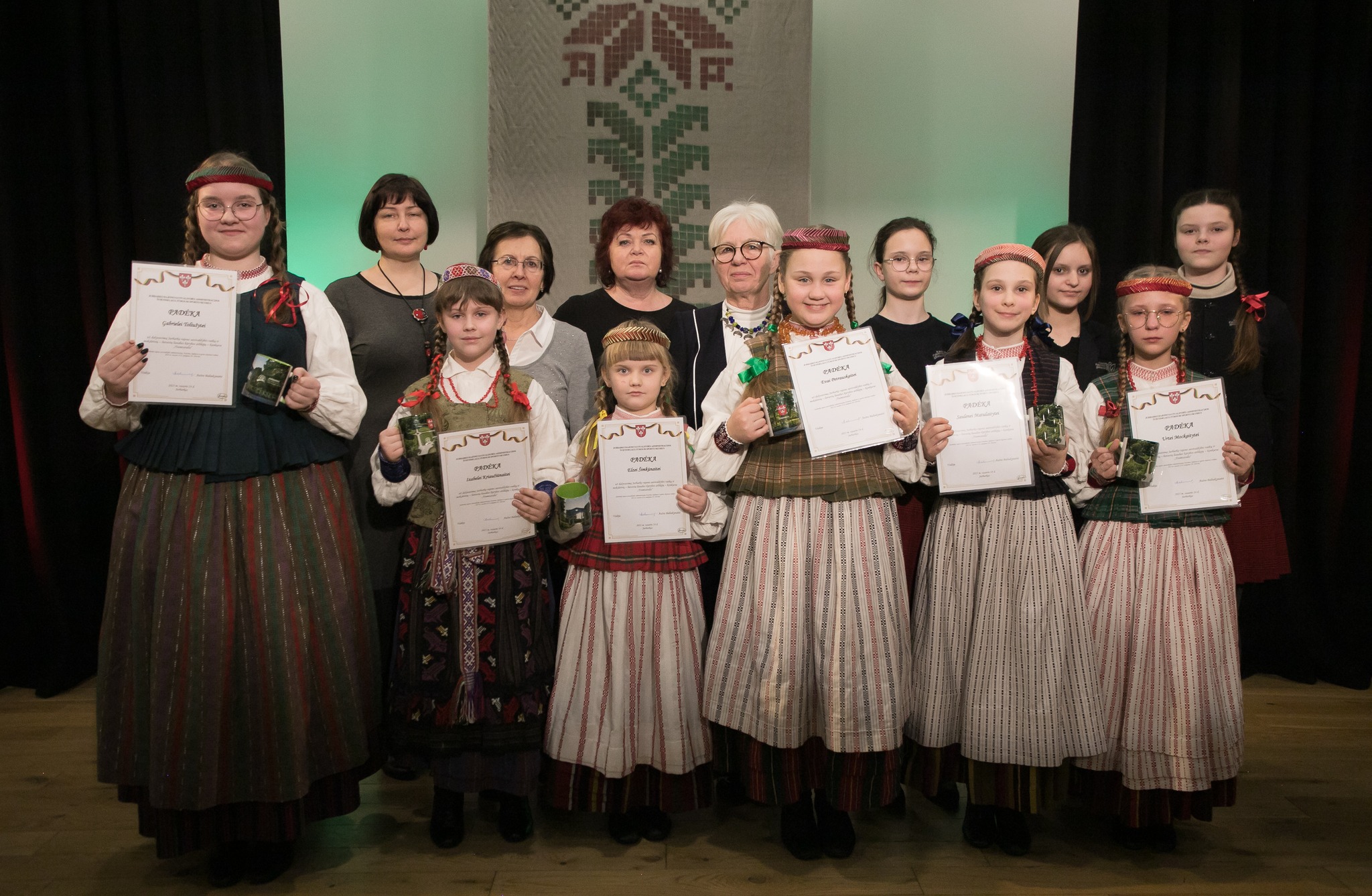 Jurbarko kultūros centre įvyko pirmasis konkurso „Tramtatulis“ turas
