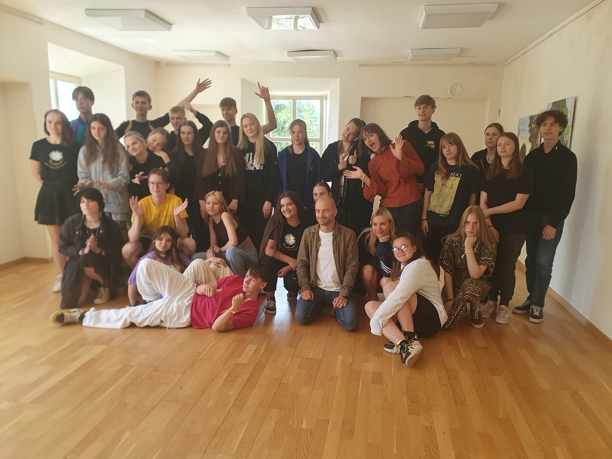 Vaikų ir jaunimo teatro „Vaivorykštė“ aktoriai dalyvavo nuostabioje stovykloje „Troškimai“