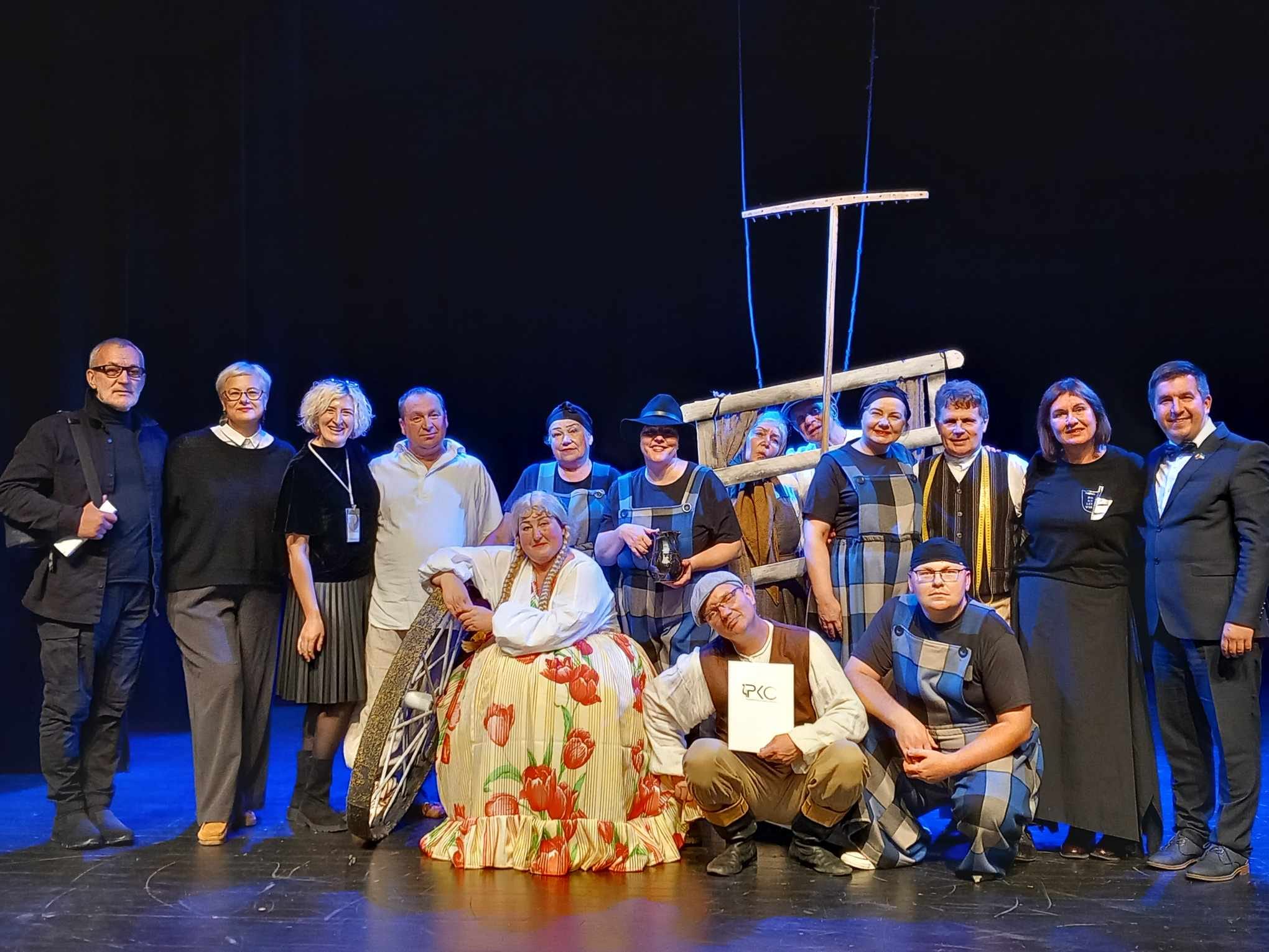 Teatras „Pakeleivis“ dalyvavo tarptautiniame festivalyje „Theatre Cluster“ Pasvalyje